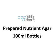 Prepared Nutrient Agar: 100ml Bottles - Pack of 2